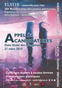 Jeunes plasticiens, appel à candidature. Du 15 janvier au 21 mars 2015 à saint raphaël. Var. 